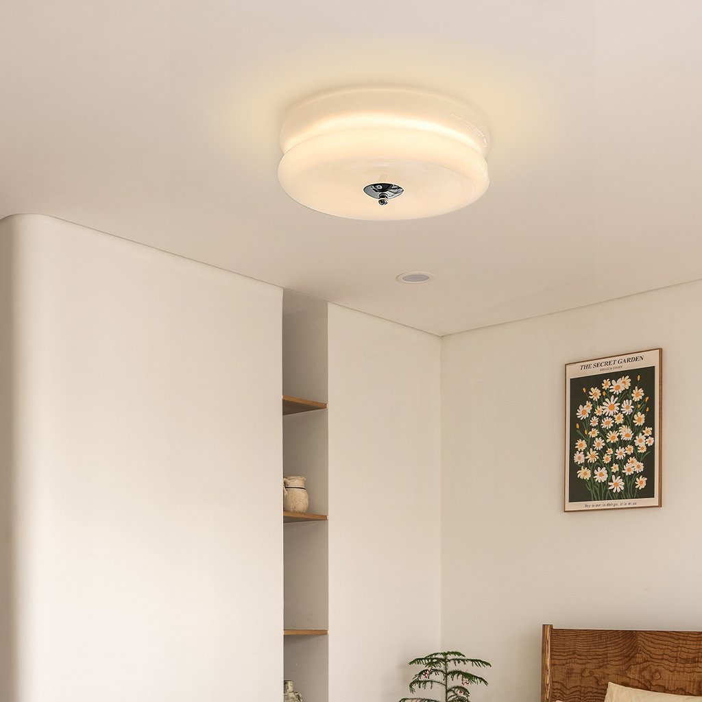 Lea Art Deco Round Ceiling Lamp