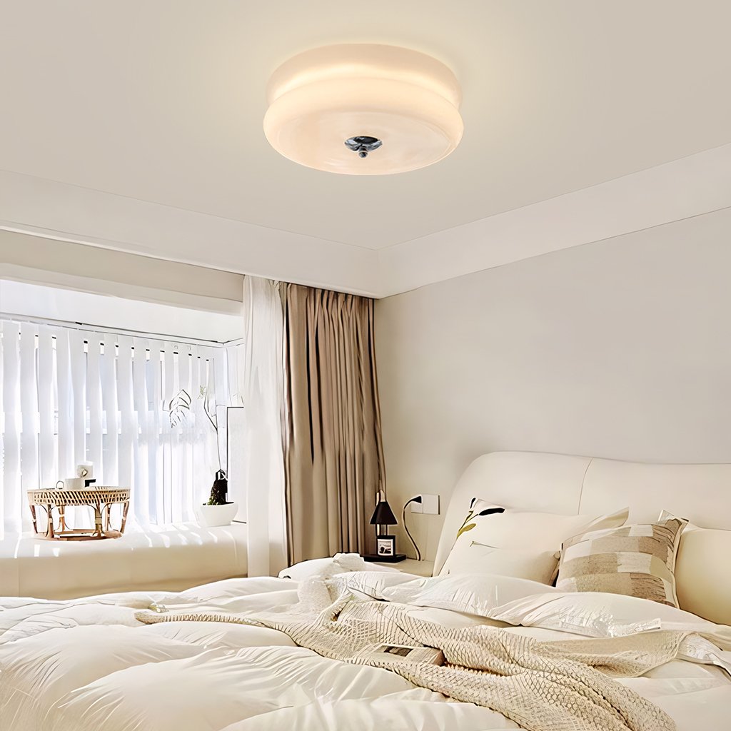Lea Art Deco Round Ceiling Lamp