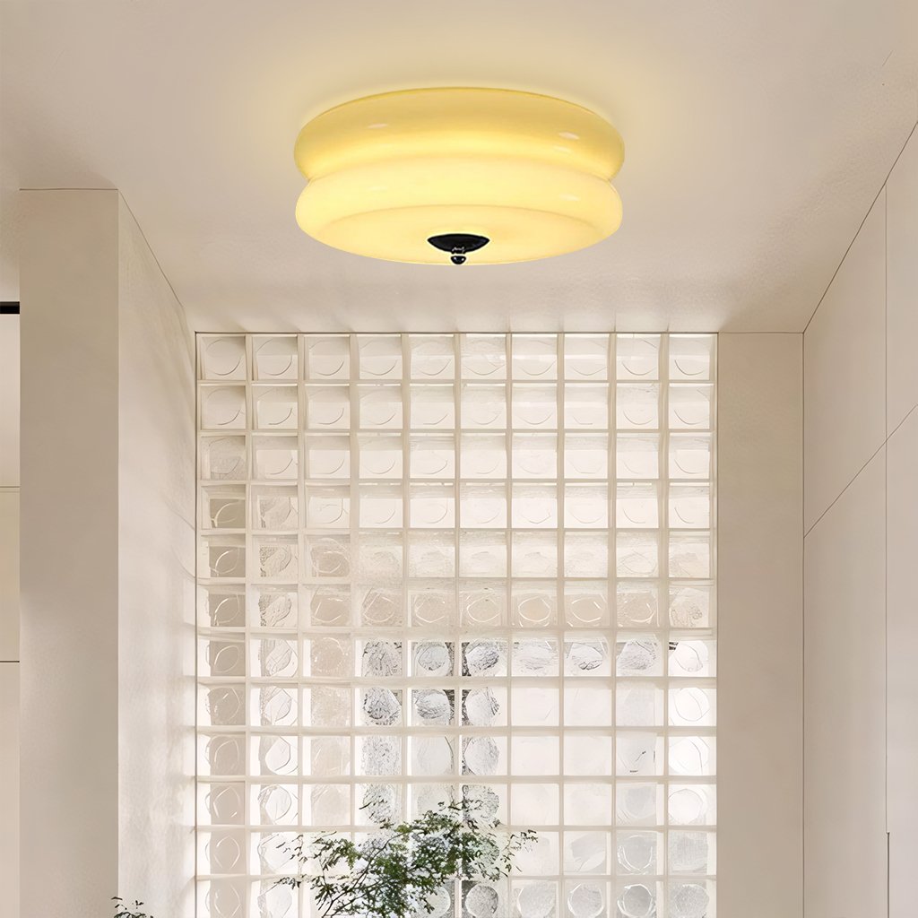 Lea Art Deco Round Ceiling Lamp