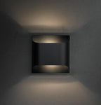 Modern Curved Brass LED Wall Sconce 1-Light