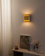 Modern Curved Brass LED Wall Sconce 1-Light