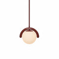 Uveta Linear Chandelier Red & Silver