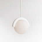 Uveta Linear Chandelier Red & Silver