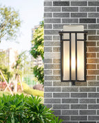 Outdoor Wall Lamp in Iron Retro Lantern