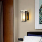 Outdoor Wall Lamp in Iron Retro Lantern