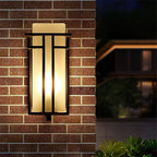 Outdoor Wall Lamp in Iron Retro Lantern