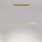 Imiror Minimalist Travertine Linear Pendant
