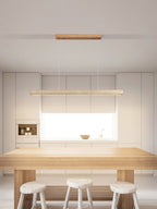 Imiror Minimalist Travertine Linear Pendant