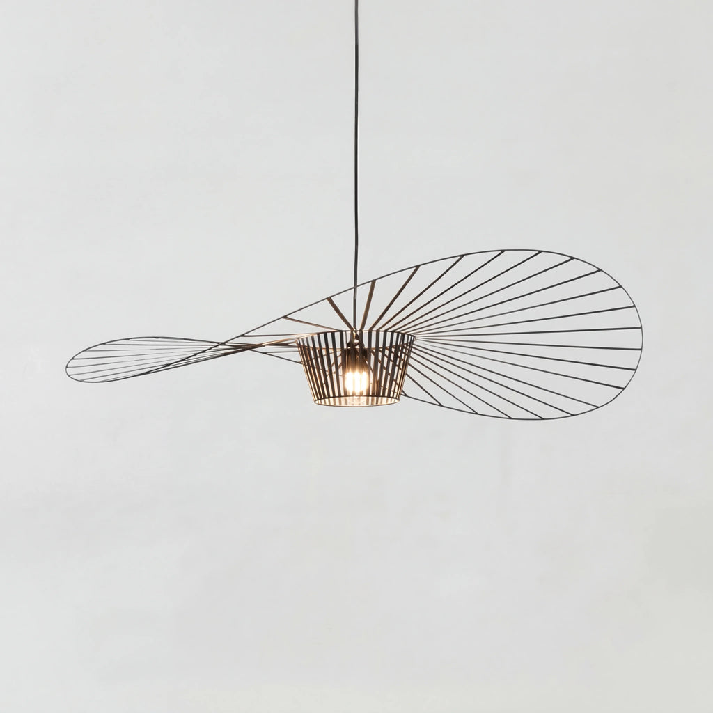 Rosland Vertigo Modern Straw Hat Pendant Light