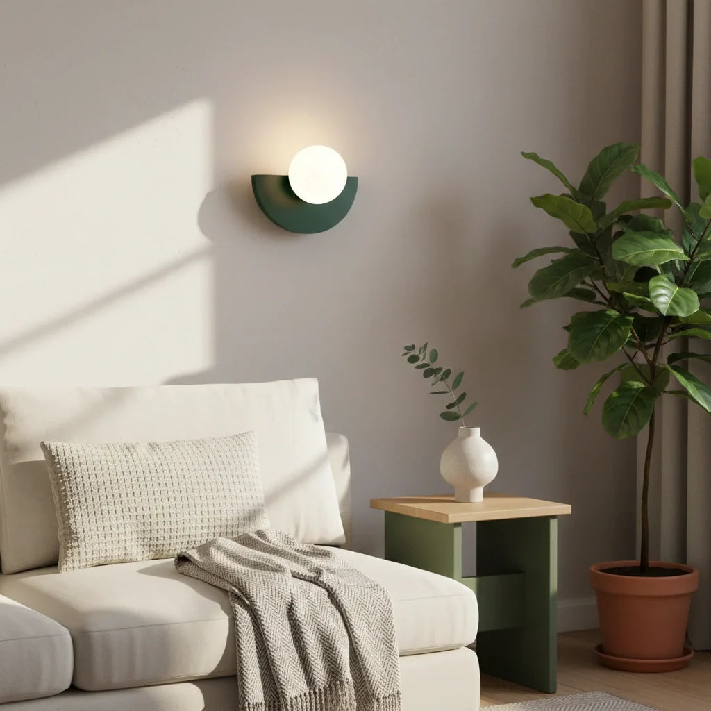 Linus Minimalist Colorful C.Wall Lamp