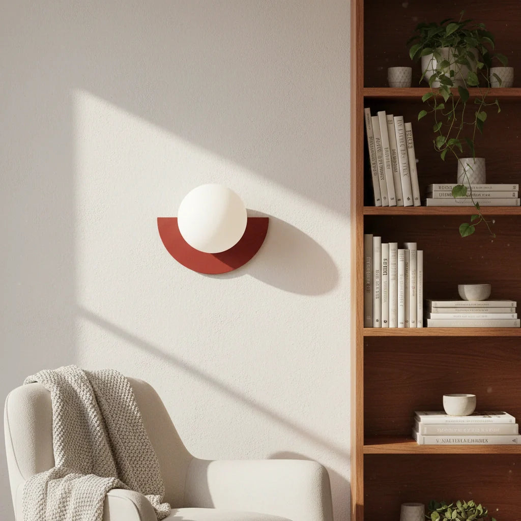 Linus Minimalist Colorful C.Wall Lamp