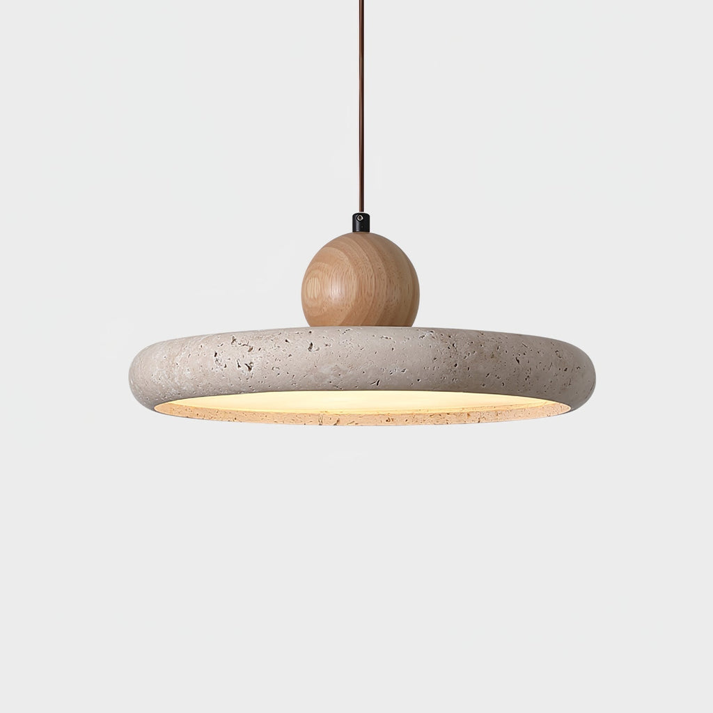 Opalyn Suspension Travertine Wood