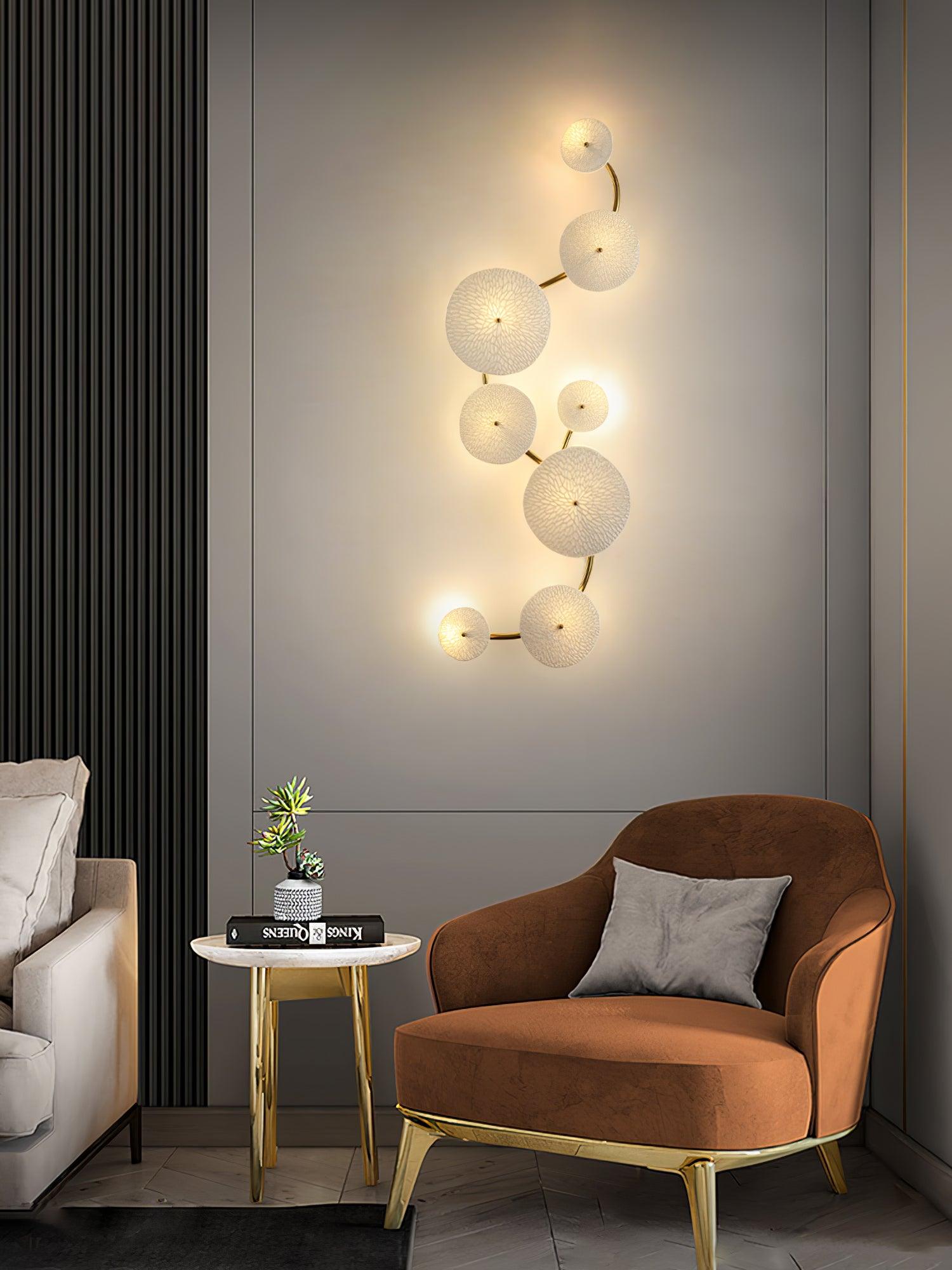 Jesse Nordic Art Petal Wall Lamp Elegant