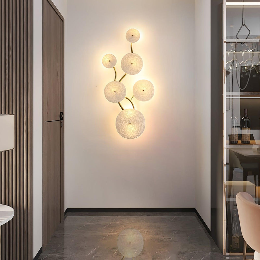 Jesse Nordic Art Petal Wall Lamp Elegant