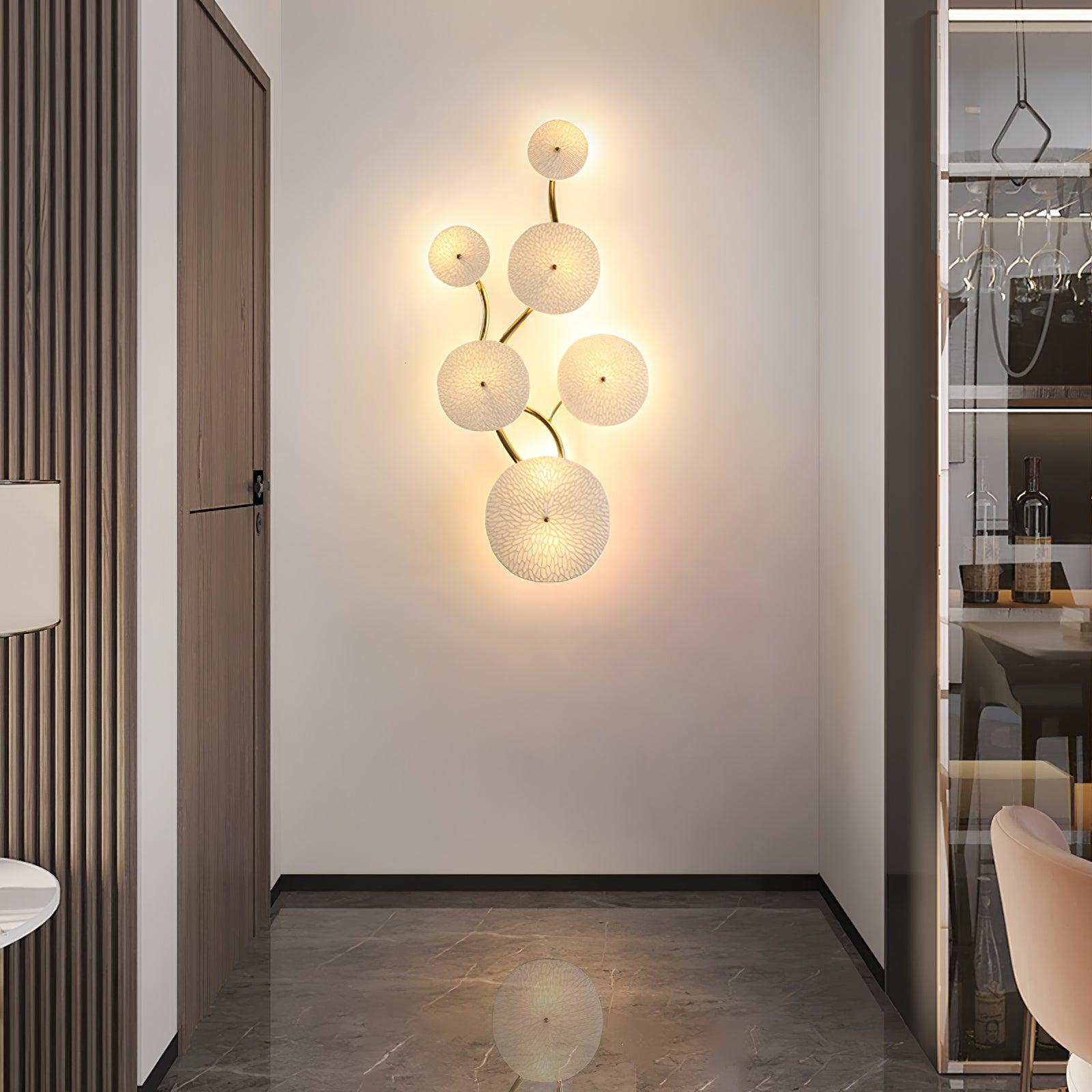 Jesse Nordic Art Petal Wall Lamp Elegant