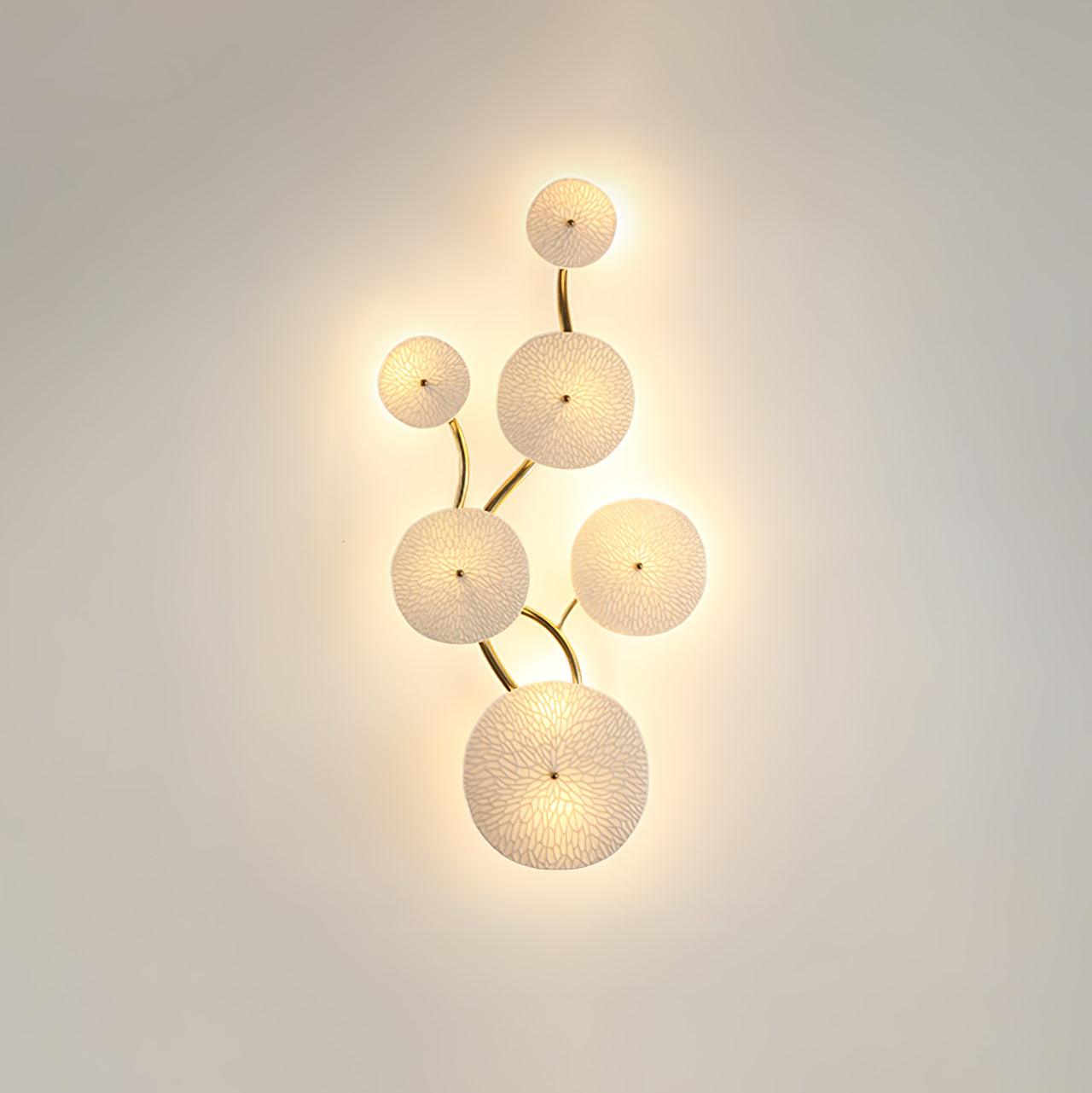 Kaivo Wall Lamp Lotus Petal