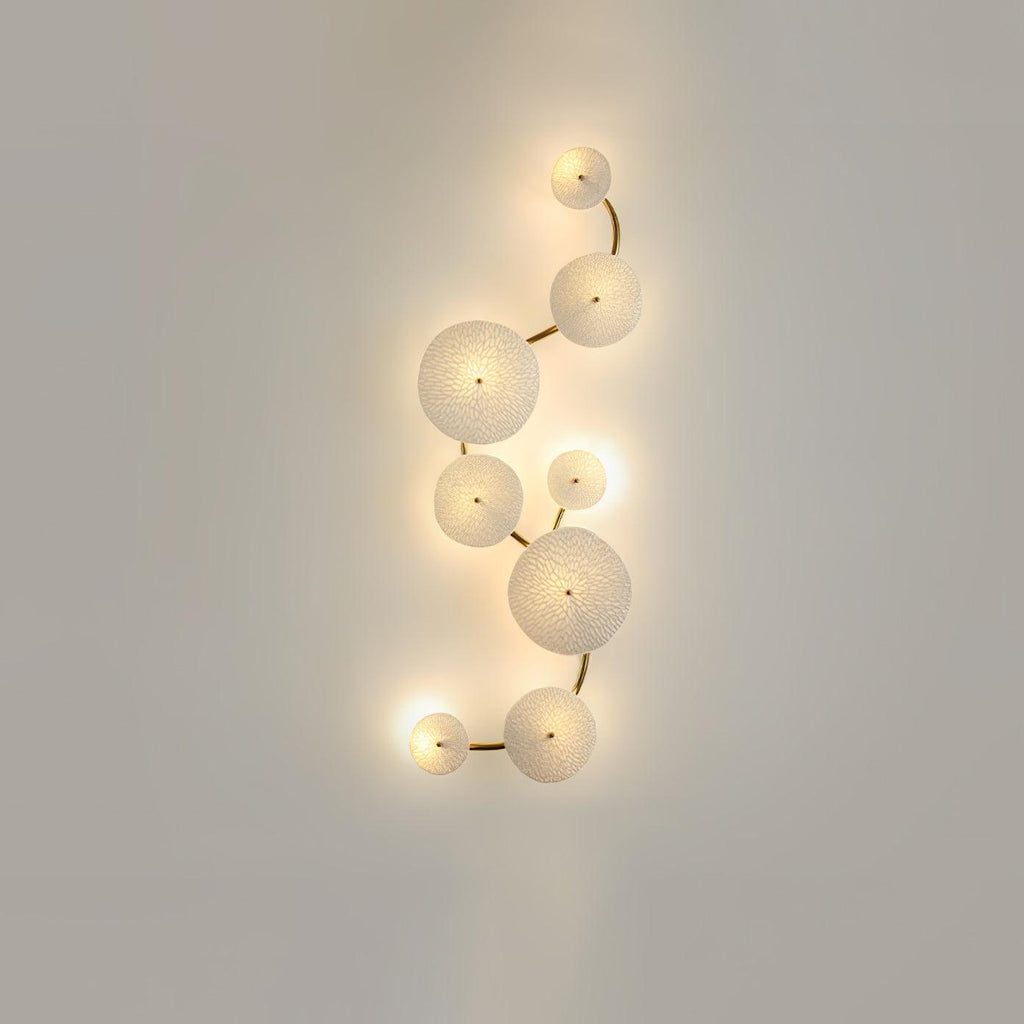 Jesse Nordic Art Petal Wall Lamp Elegant