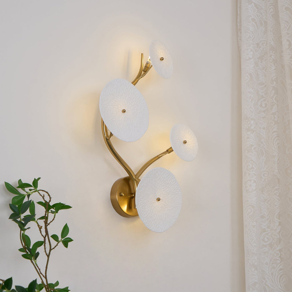Jesse Nordic Art Petal Wall Lamp Elegant