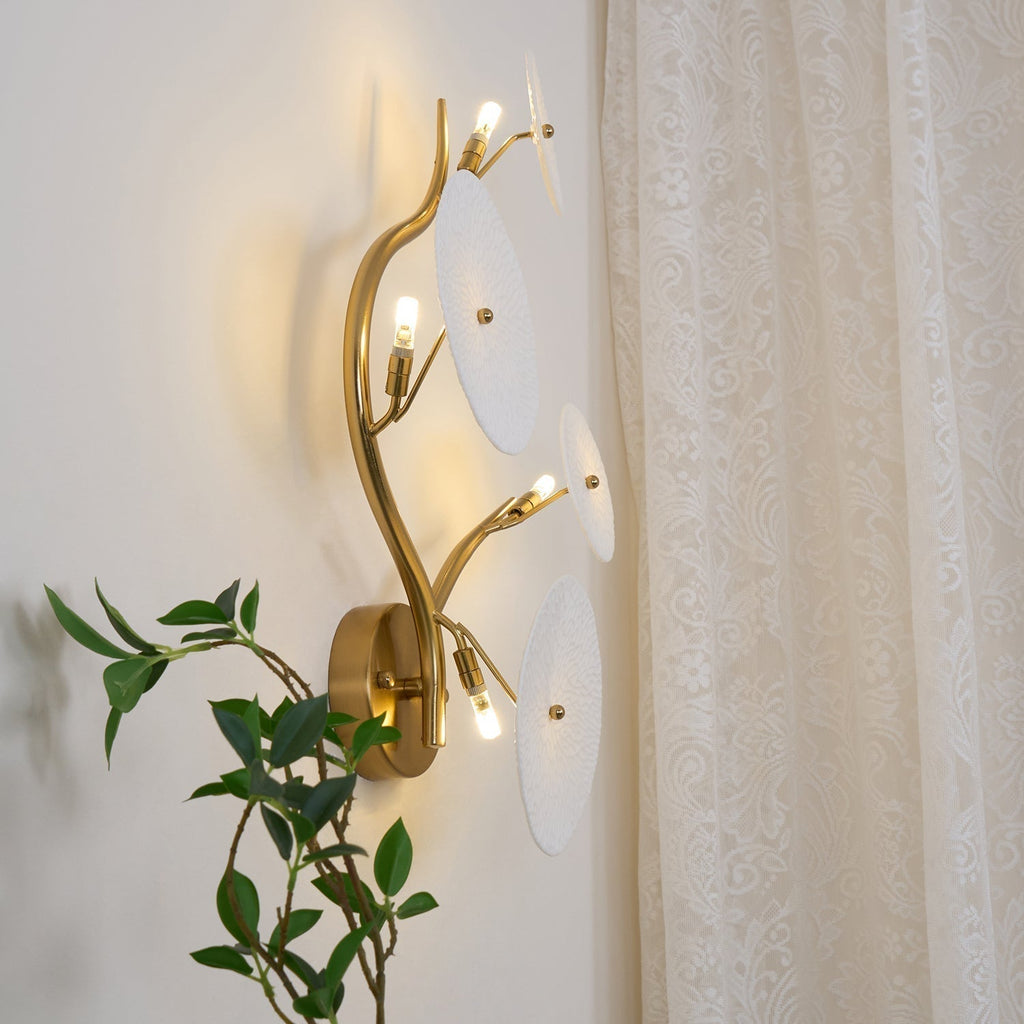 Kaivo Wall Lamp Lotus Petal