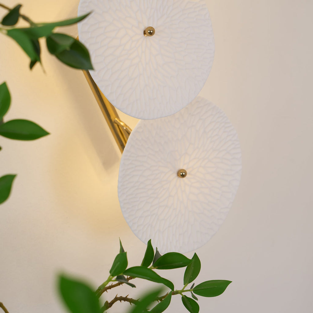Jesse Nordic Art Petal Wall Lamp Elegant