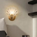 Luis shell wall light