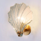 Luis shell wall light