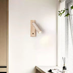 Ornoria Cylindrical Wall Sconce in Travertine