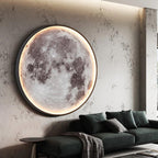 Decorative LED Wall Lamp in the Shape of a Moon
