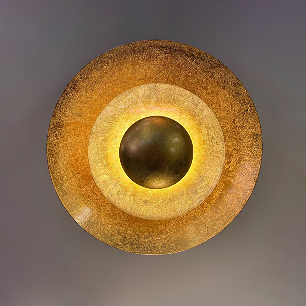 Solaris Vintage Leaf Wall Light