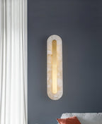 Selvia Wall Sconce in Alabaster