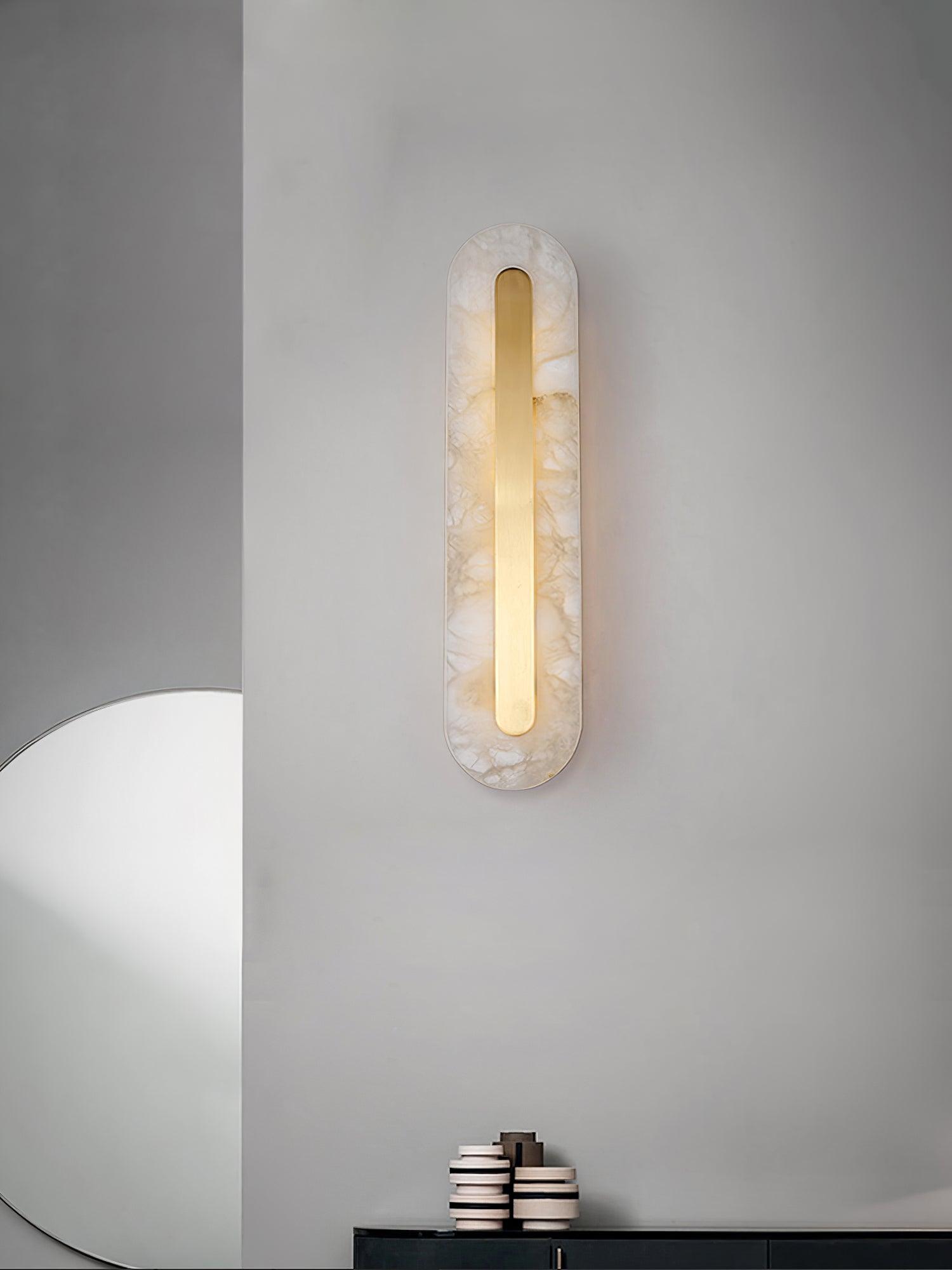 Selvia Wall Sconce in Alabaster