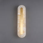 Hurn Alabaster Rounded Wall Lamp