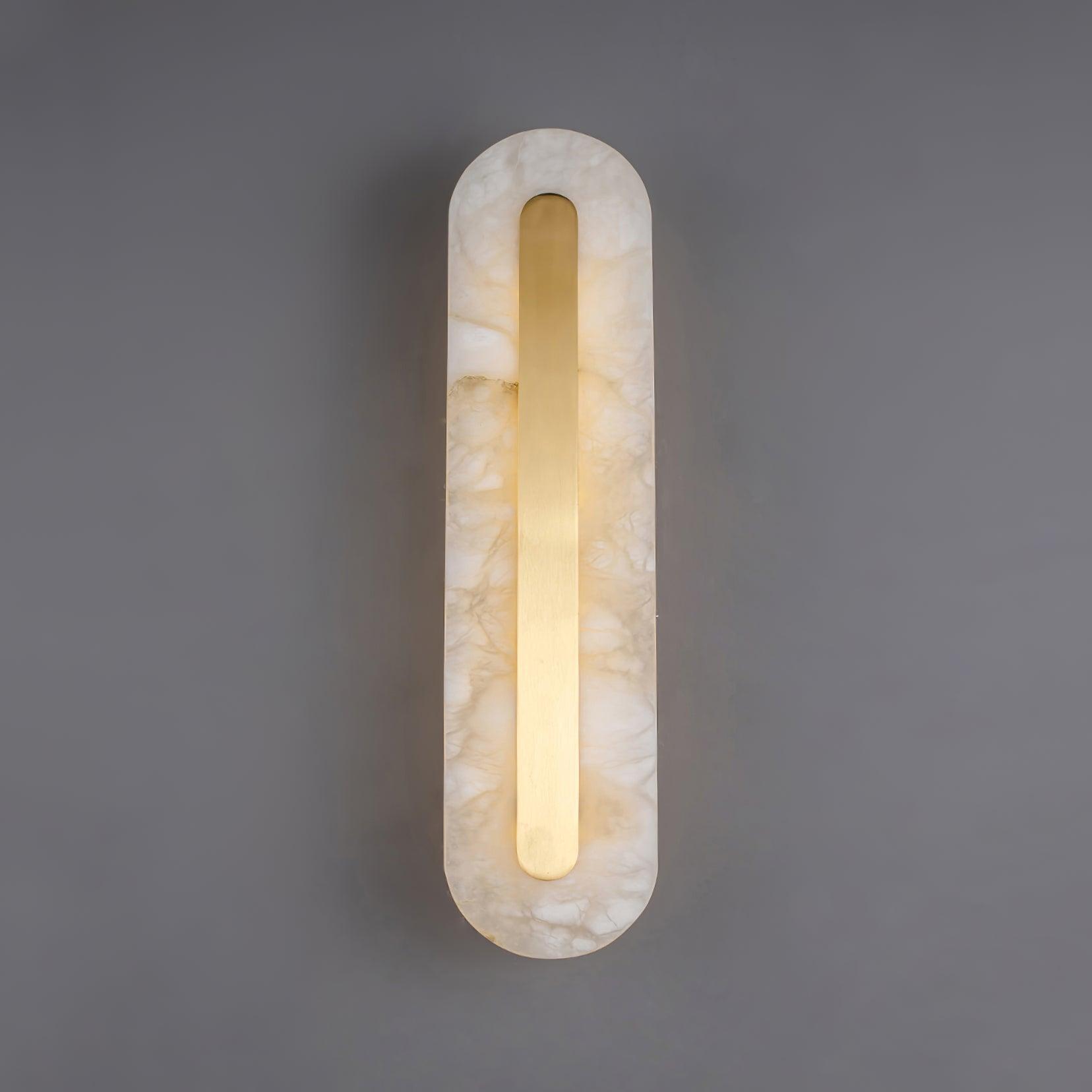 Hurn Alabaster Rounded Wall Lamp