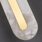 Hurn Alabaster Rounded Wall Lamp