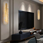 Hurn Alabaster Rounded Wall Lamp