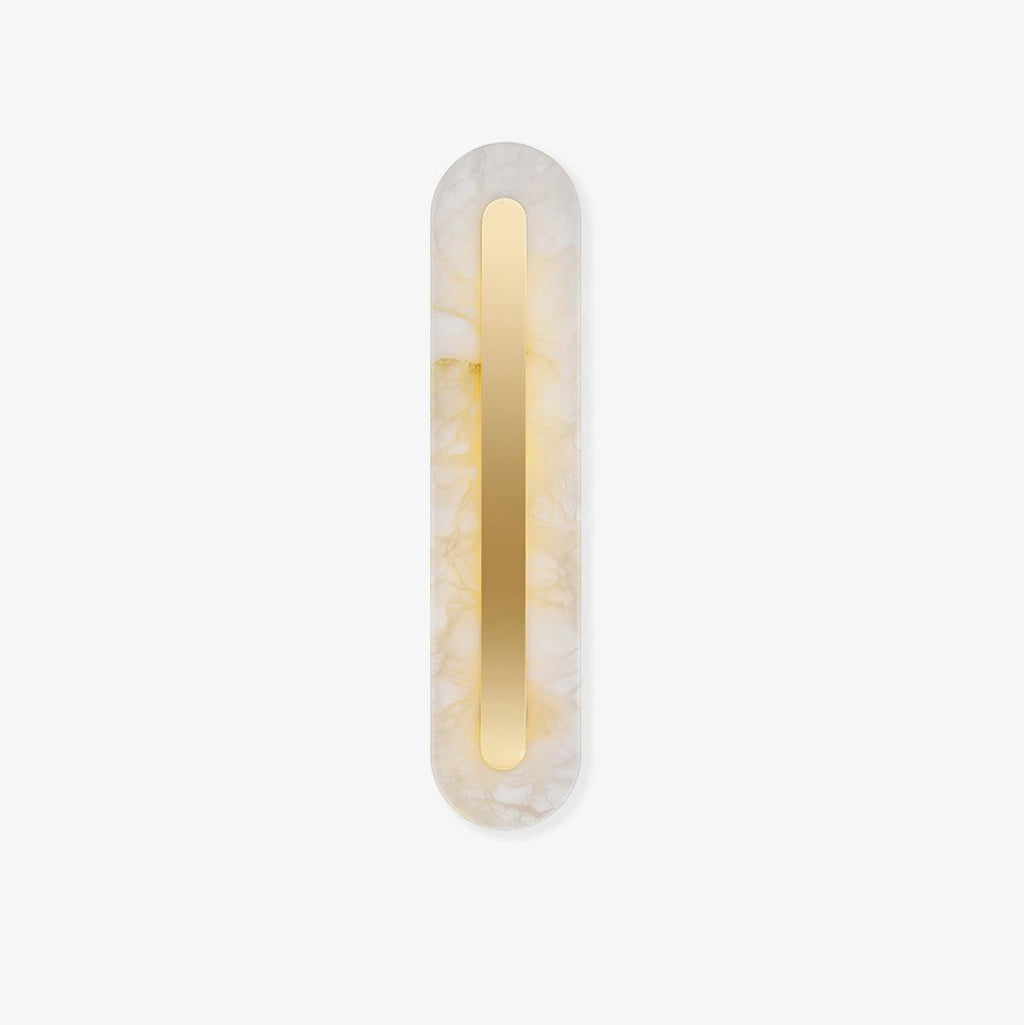 Hurn Alabaster Rounded Wall Lamp