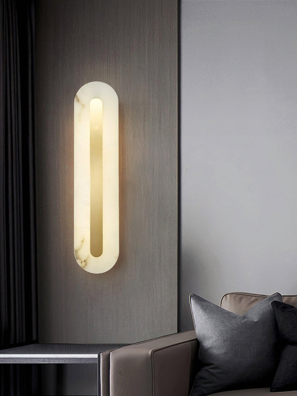 Selvia Wall Sconce in Alabaster