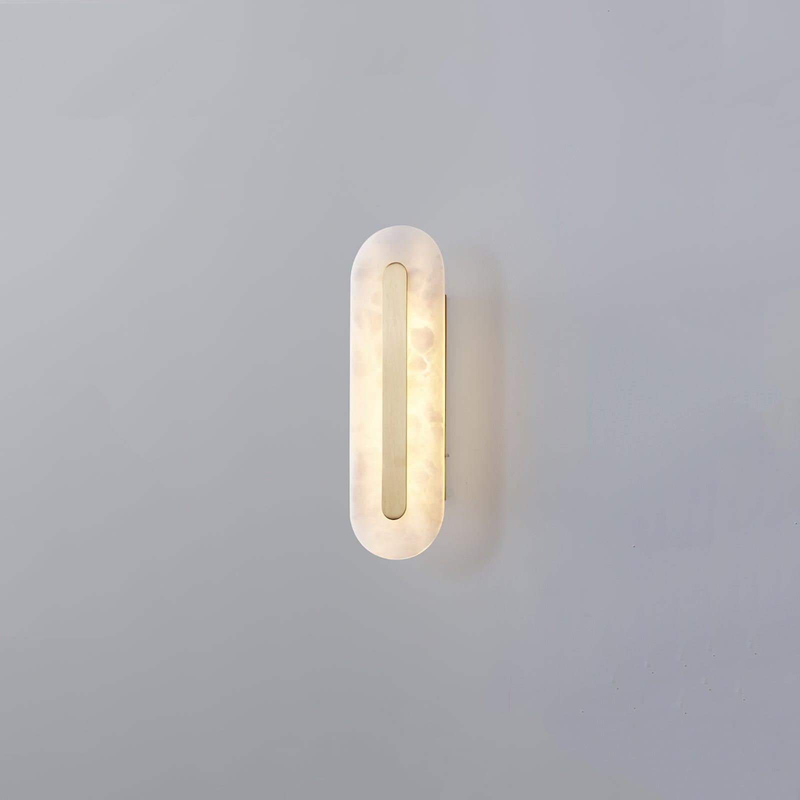 Hurn Alabaster Rounded Wall Lamp