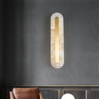Hurn Alabaster Rounded Wall Lamp