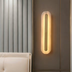 Hurn Alabaster Rounded Wall Lamp