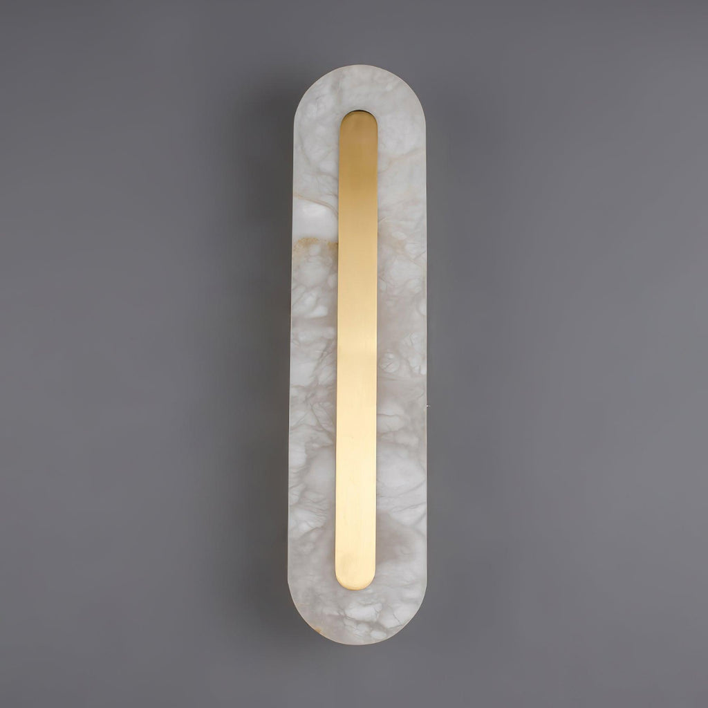 Hurn Alabaster Rounded Wall Lamp