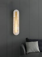 Selvia Wall Sconce in Alabaster