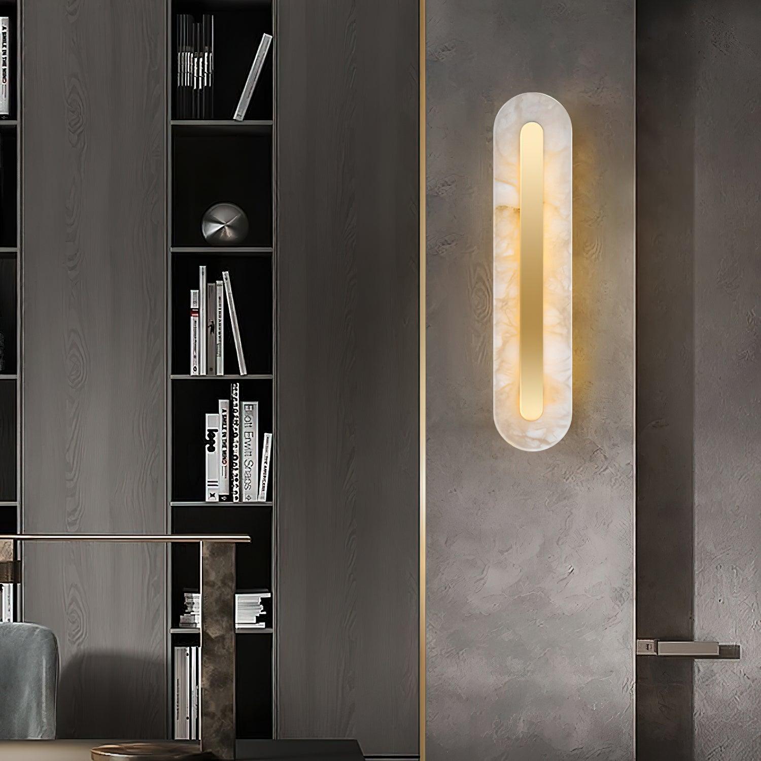 Selvia Wall Sconce in Alabaster