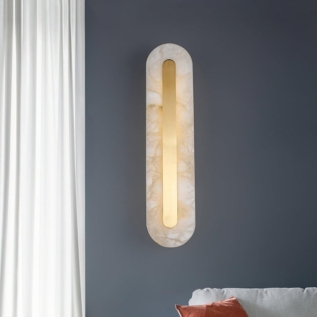 Selvia Wall Sconce in Alabaster