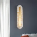 Hurn Alabaster Rounded Wall Lamp
