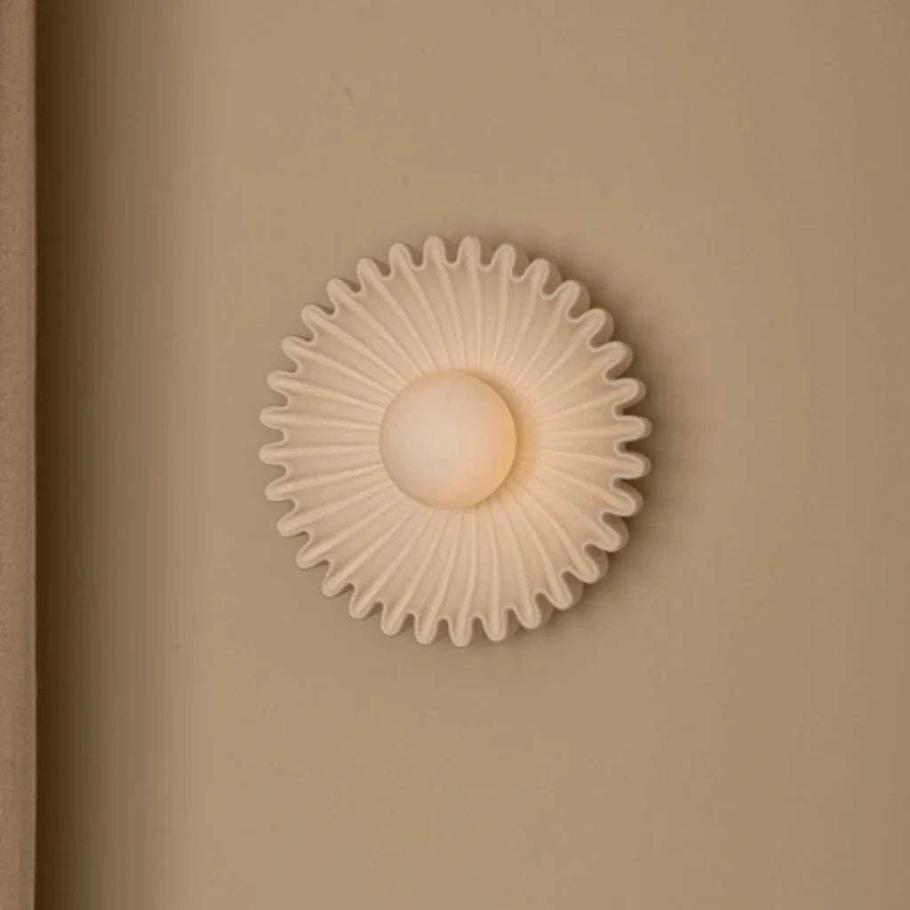 Marenys Modern Ceramic Flower Wall Light