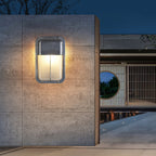 Olcarila Vintage Outdoor Glass Wall Sconce