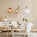 Marlee Petite Glass Flower Pendant Light