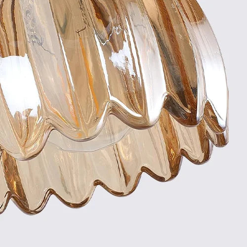 Marlee Petite Glass Flower Pendant Light