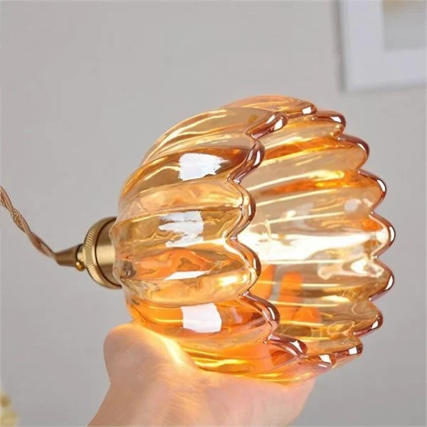 Marlee Petite Glass Flower Pendant Light